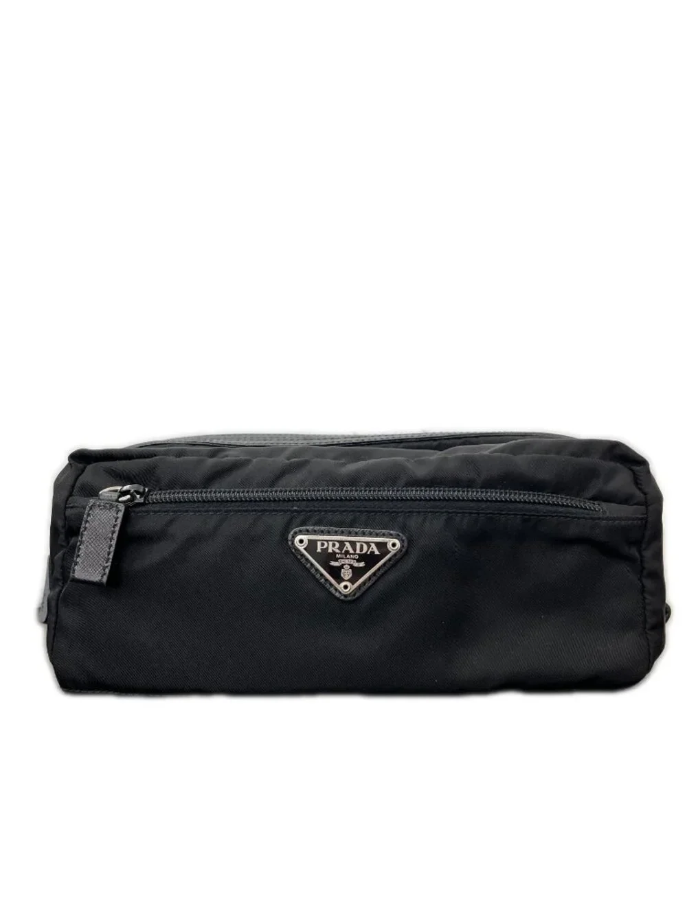 Prada Zipper Pouch Black